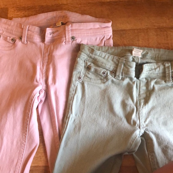 Pink and Mint skinny jeans - Picture 3 of 5